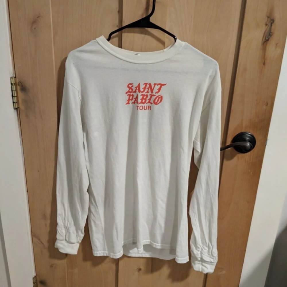 kanye west saint pablo tour longsleeve